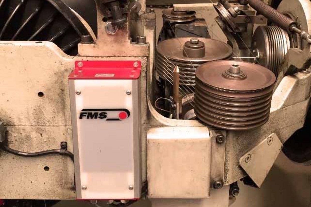 fms-signaluebertragung-anwendung RTM MP Telemetriesystem im Einsatz an einer Verseilmaschine.
