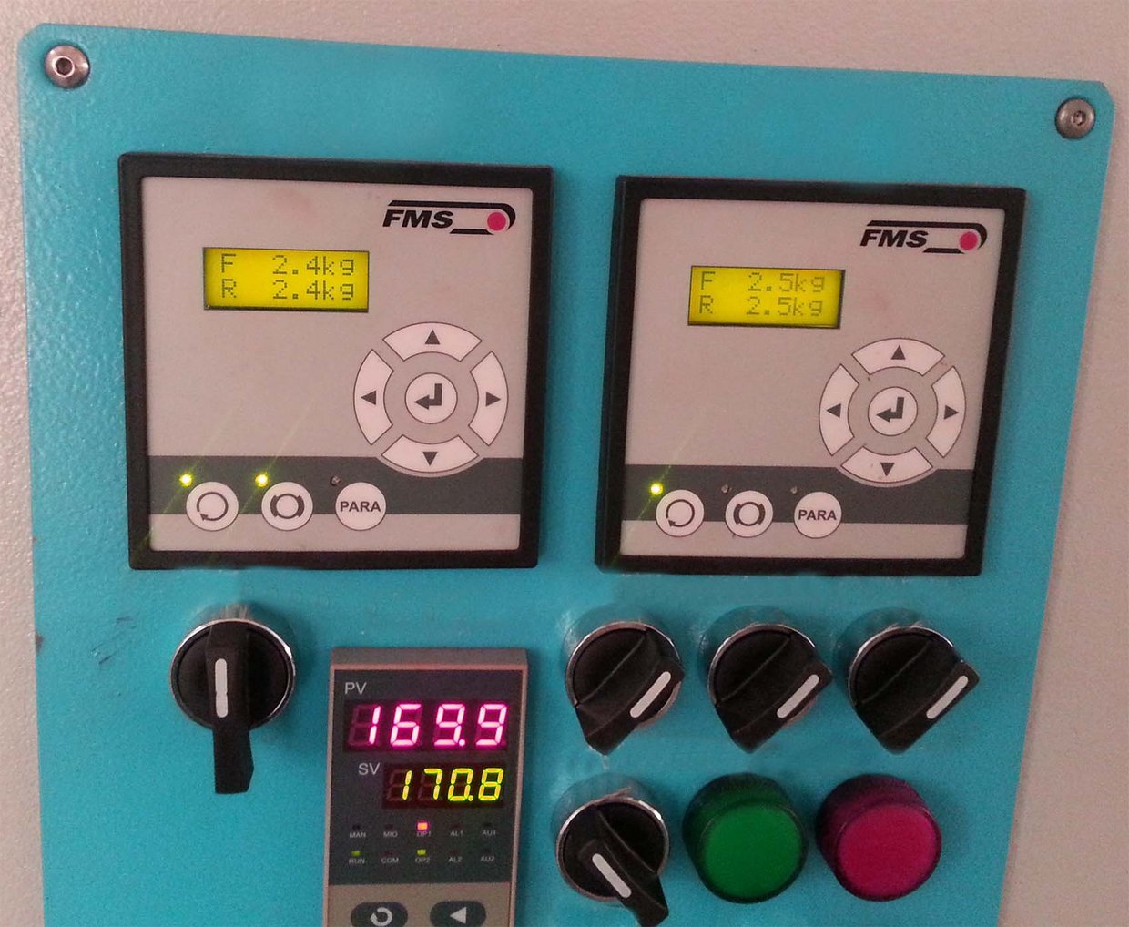 Eingebaute FMS Zugregler.