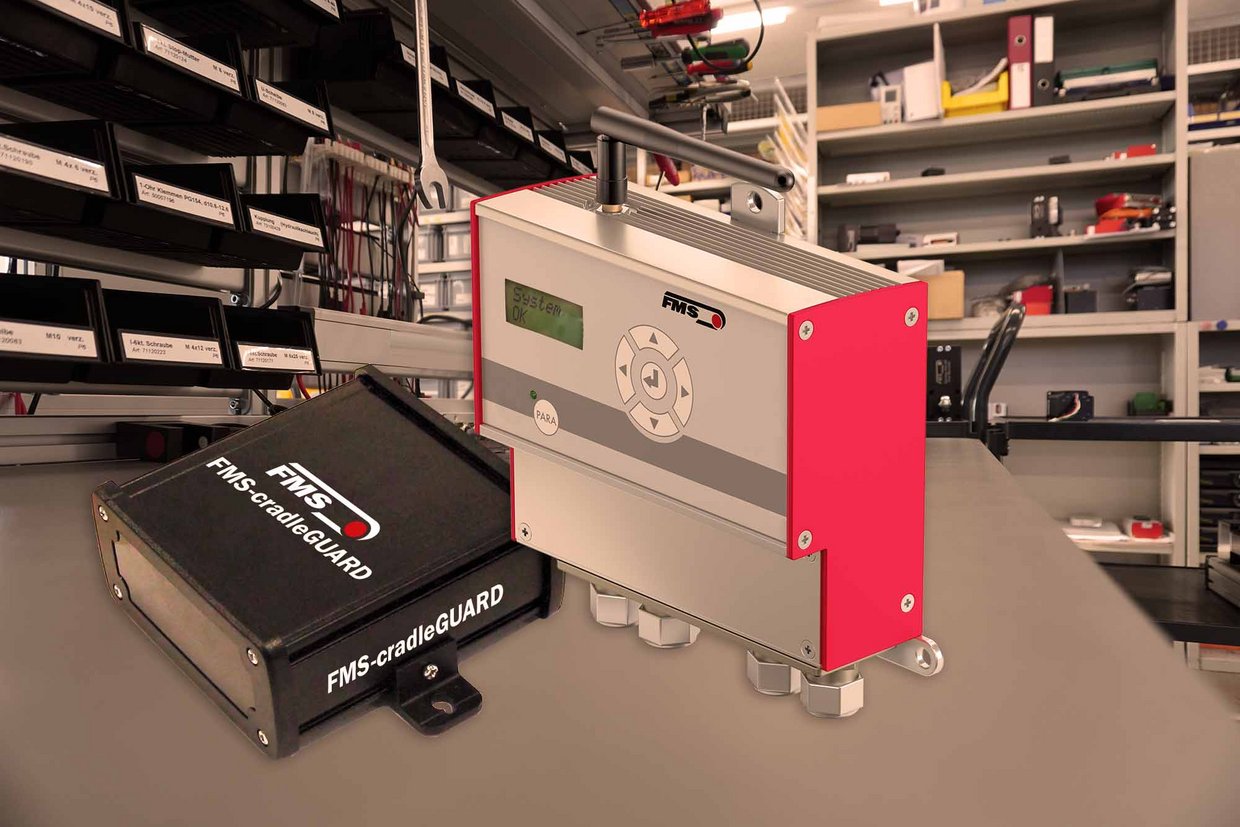 CradleGuard in Produktionsabteilung.