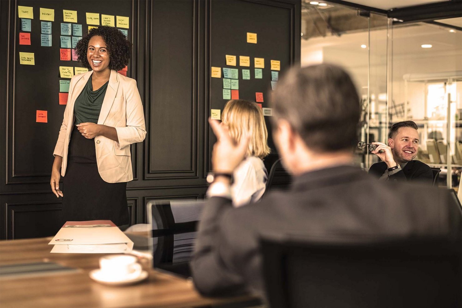 Business people in a meeting